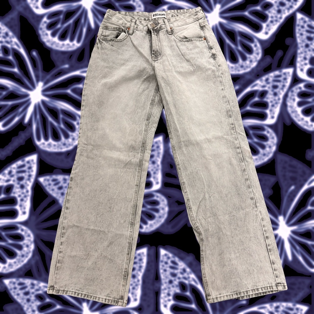 Boyfriend Jeans in Gray by Disclosure
